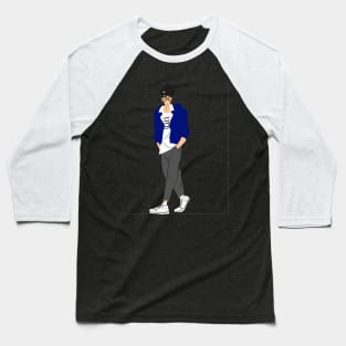 Cool boy with glasses Baseball T-Shirt